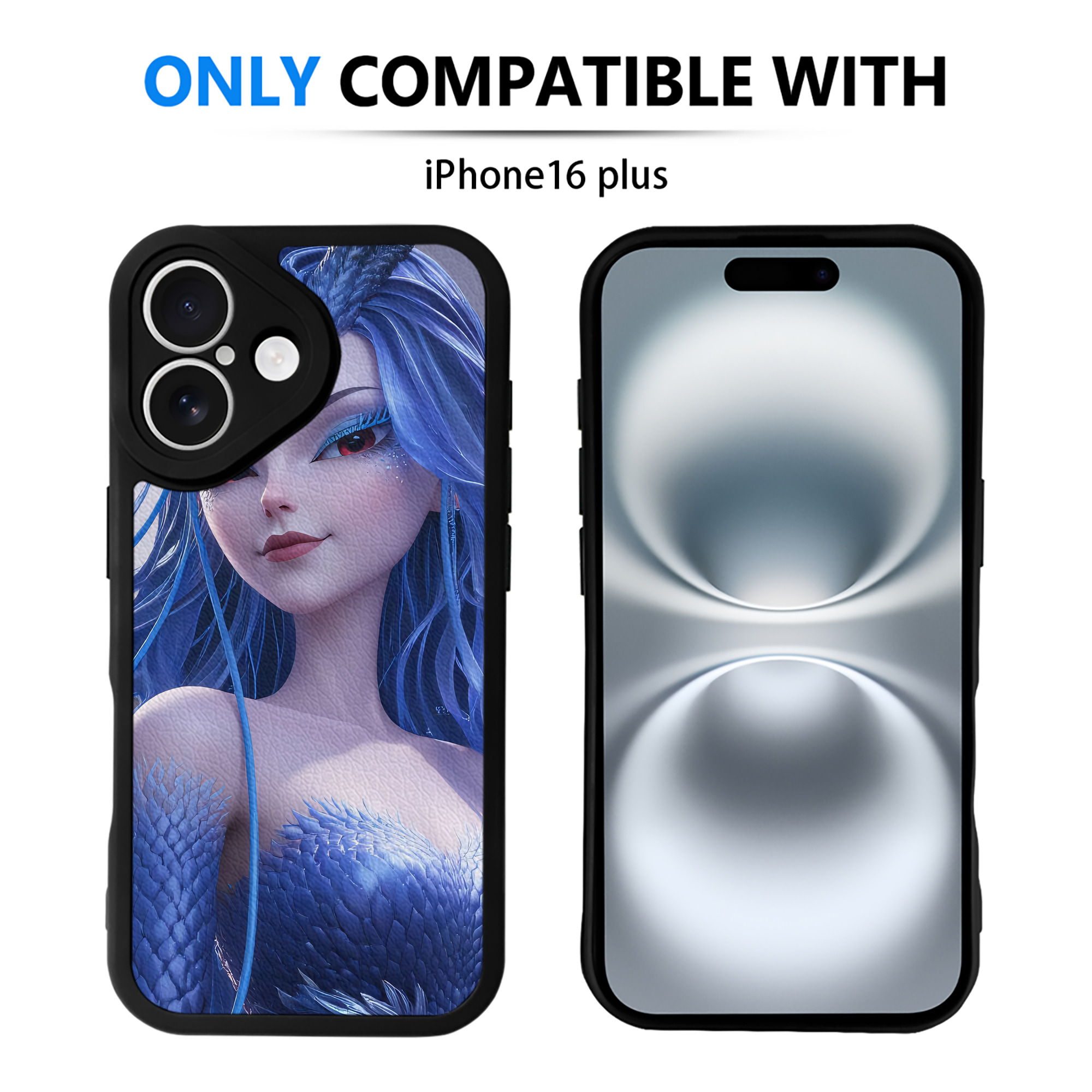 （画像用） Ne Zha 2 ナタ 魔童の大暴れ 【iPhone 16シリーズ対応】シリコンスマホケース（レザー調） 材質：シリコン